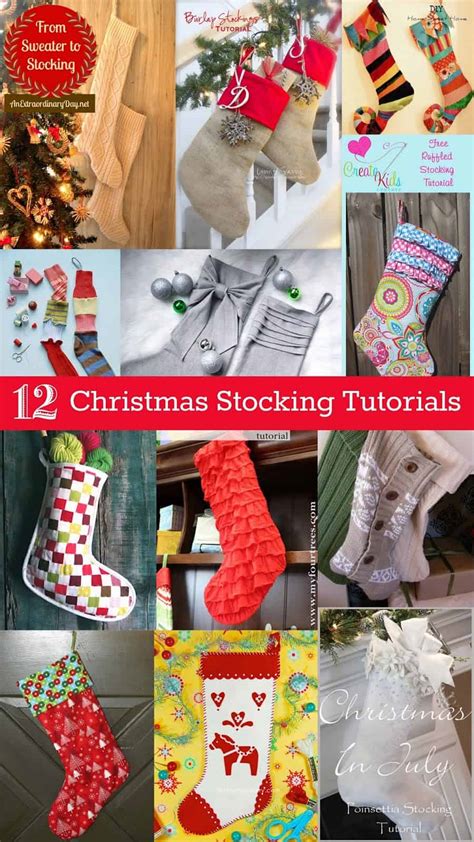 Easy Christmas Stocking Tutorial Joy