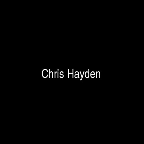 christopher hayden net worth