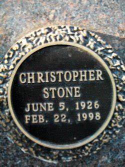christopher stone find a grave