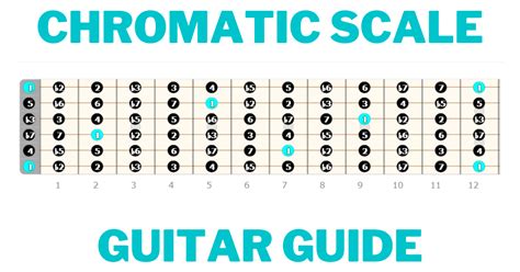 Chromatic Scale Guitar Printable Chart