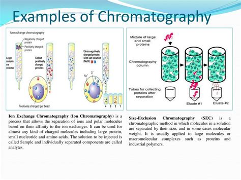 Chromatography Chemistry Examples