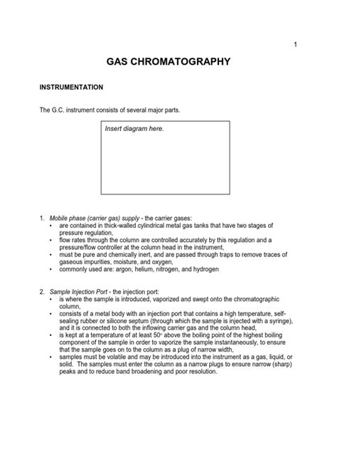 Chromatography Lecture Notes Pdf