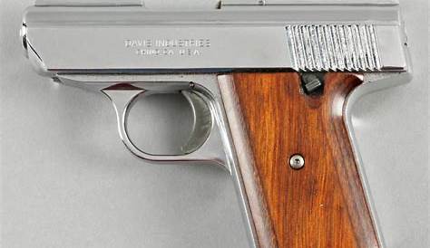 Chrome 32 Pistol Davis . Acp Semi Automatic