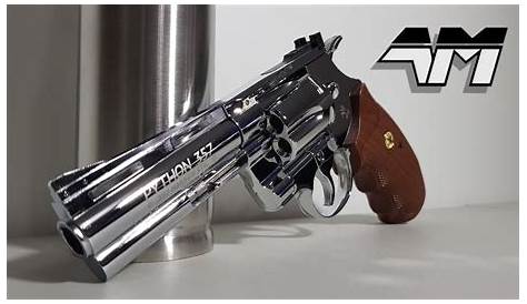 Chrome 357 Magnum COLT PYTHON CHROME . MAGNUM 6 SHOT REVOLVER