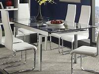 Manessier Chrome Dining Room Set from Coaster Coleman Furniture