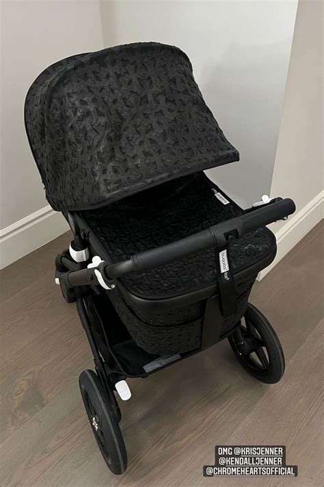 Kylie Jenner Receives Custom Chrome Hearts Stroller From Kris and