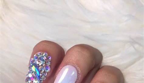Pink Diamond & Chrome Nails Pictures, Photos, and Images for Facebook