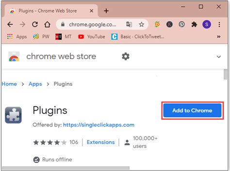 chrome about plugins