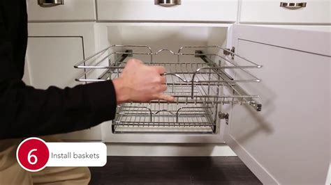 Chrome Baskets Kitchen Cabinets