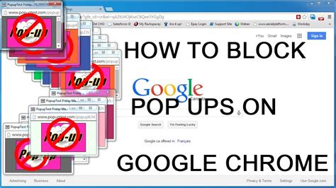 chrome block pop ups