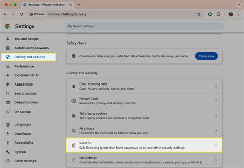 chrome browser privacy