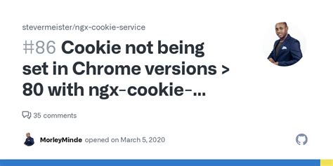 Chrome Cookie Not Being Set