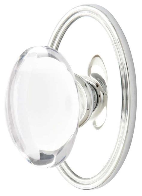 Chrome Crystal Door Knobs