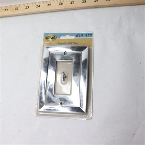 Chrome Decora Wall Plates