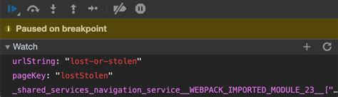 Chrome Devtools Watch