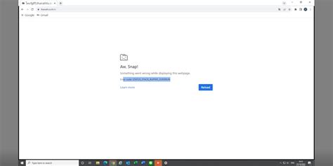 chrome error code status_stack_buffer_overrun