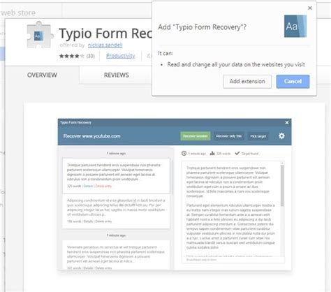 Chrome Extension Get Form Data