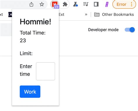 Chrome Extension Icon Badge
