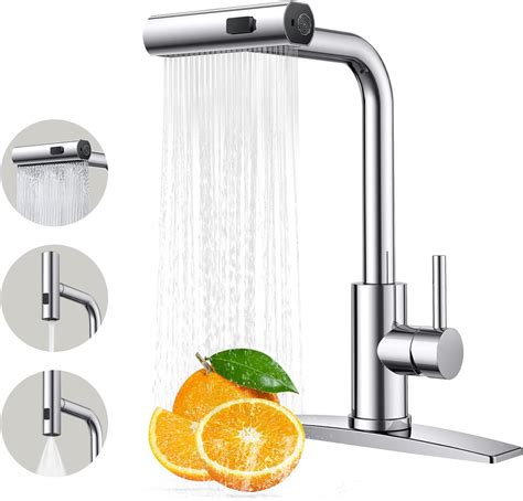 Chrome Kitchen Faucets Amazon