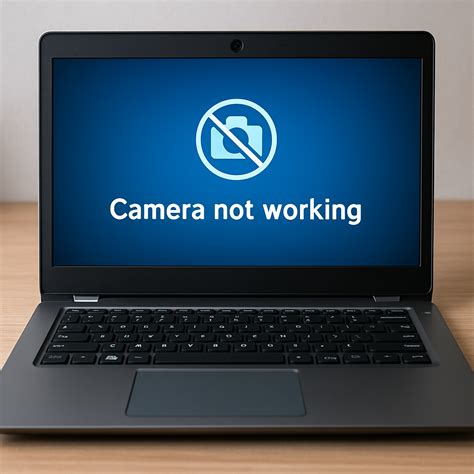chrome laptop camera not working