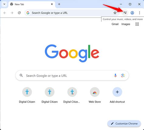 Chrome Media Control
