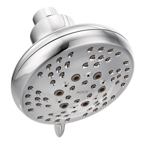 chrome moen shower head