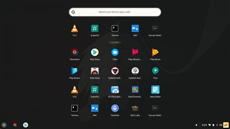 chrome os fork with android apps