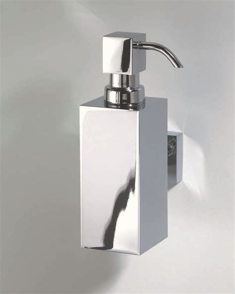 Chrome Soap Dispenser Wall Mounted