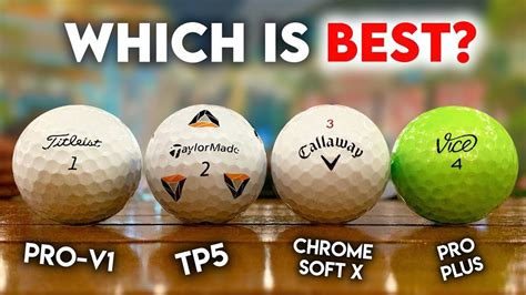 Chrome Soft Vs Pro V1 Vs Tp5