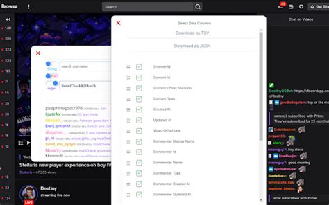 Chrome Twitch Search