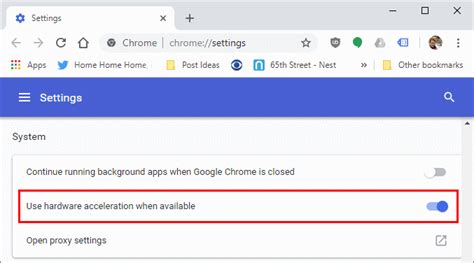 Chrome Use Hardware Acceleration When Available Registry