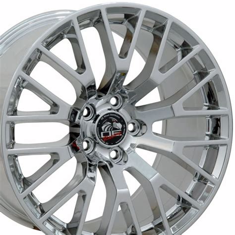 chrome wheel for a 2010 mustang