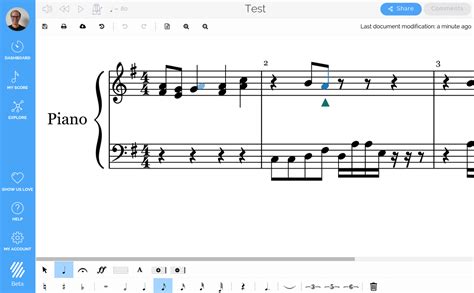 Chromebook Music Notation