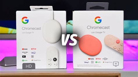 chromecast 4k vs chromecast hd