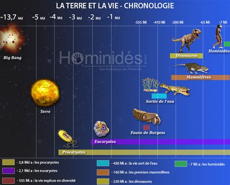 chronologie de la terre