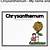 chrysanthemum sentence worksheet for kindergarten