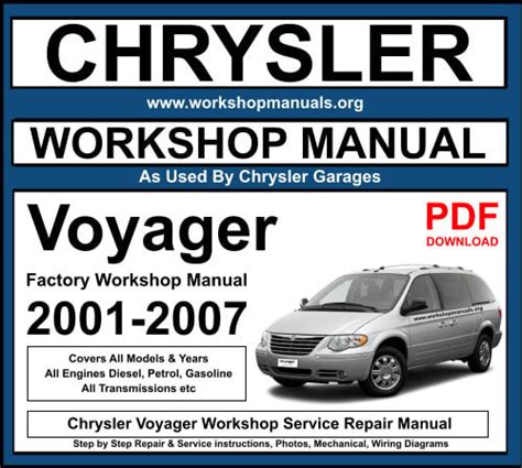 chrysler grand voyager 2007 service reset