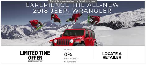 chrysler interest rates on a jeep