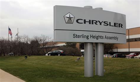 chrysler plant in sterling heights michigan