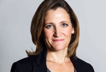 chrystia freeland and journalist question