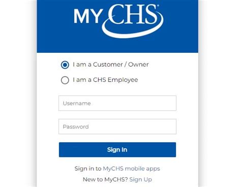 chs employee portal login
