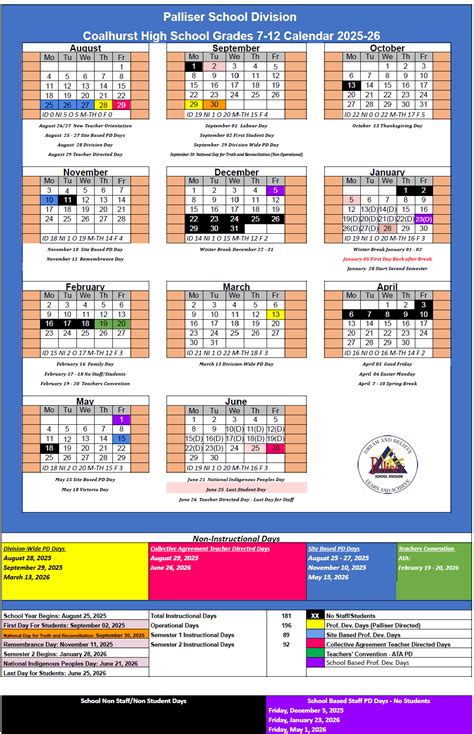 Chs School Calendar