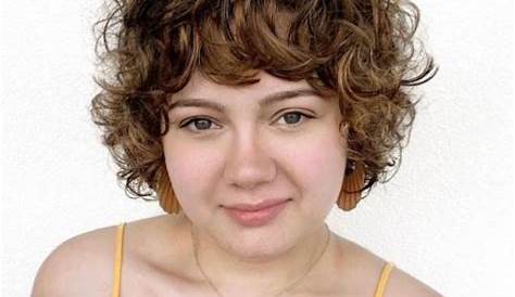 Chubby Face Curly Hairstyles Short Haircuts For s Short Haircuts