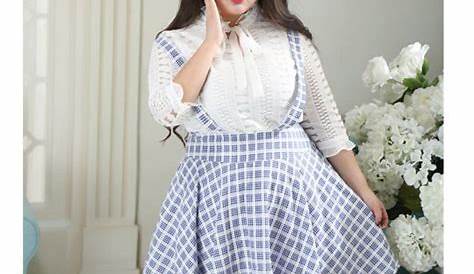 Chubby Korean Fashion Sewing Diy Outfits Womens