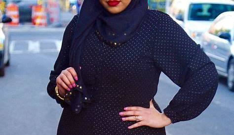 Chubby Muslimah Fashion Pin On & Hijab Style Niqab