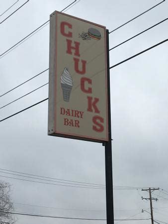 Menu of Chuck's Dairy Bar in Rolling Fork, MS 39159