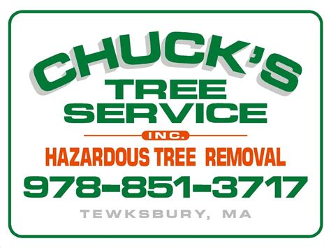 chuck's tree service tewksbury
