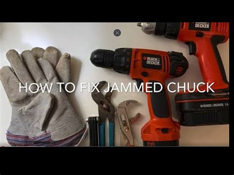 Chuck Jammed In Drill