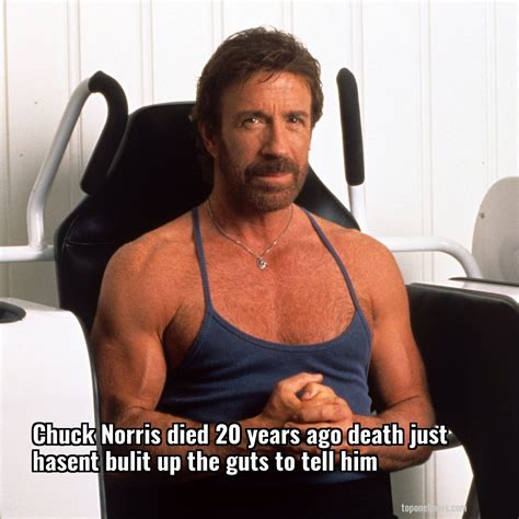 chuck norris died