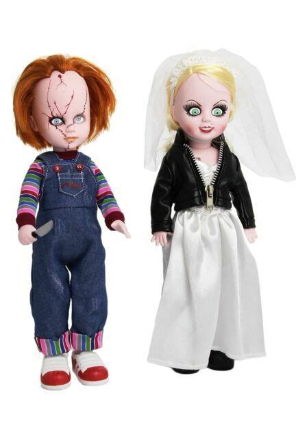 chucky and tiffany living dead dolls